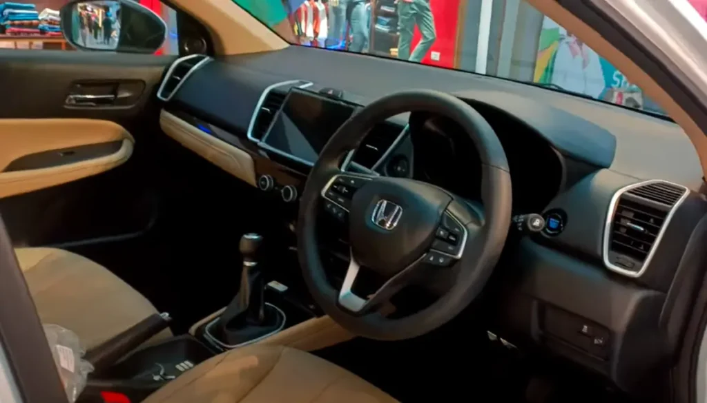 Honda City Facelift Interiors