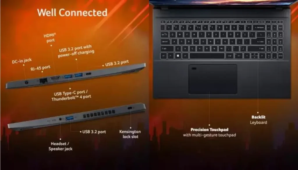 Acer Aspire 7 Laptop Specifications